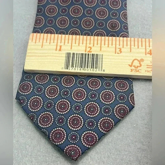 Geoffrey Woulfe English Print 100% tie - Picture 4 of 6